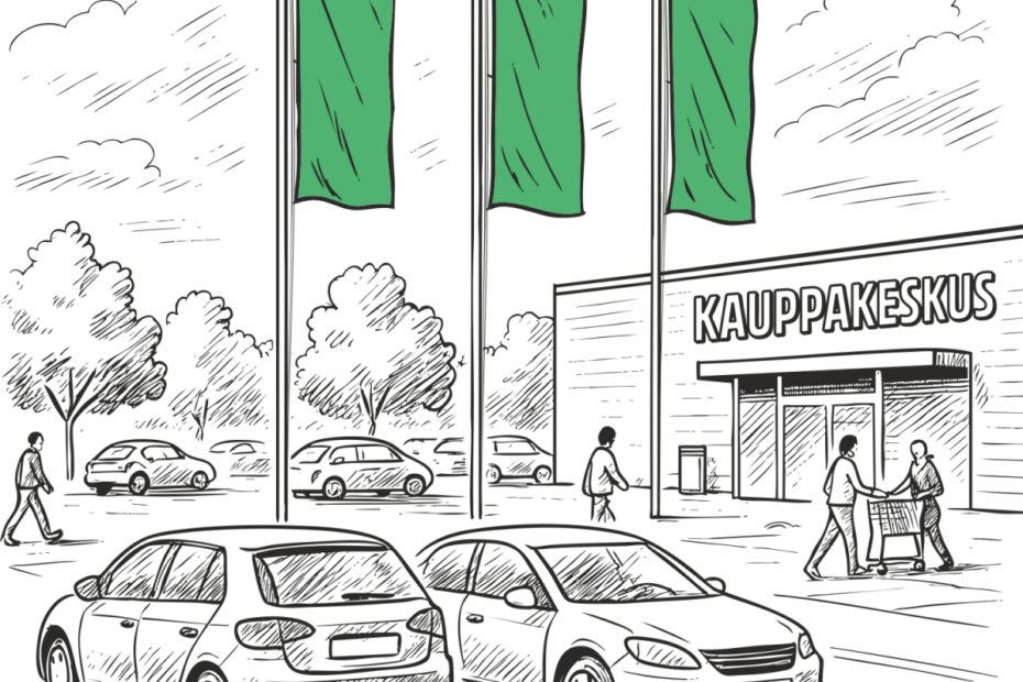 Näin syntyy kotimainen mainoslippu käsityönä