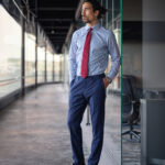 YB50 Twill Shirt – Regular Fit (miehille)