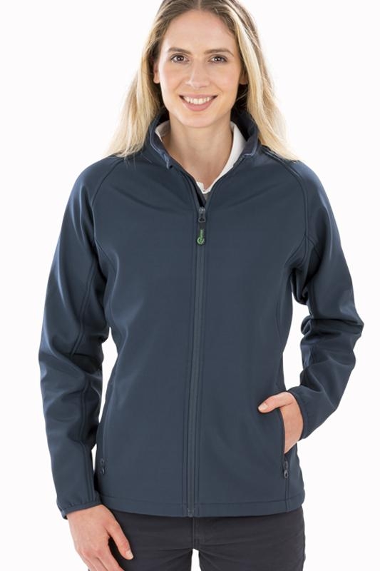 Naisten Recycled Painettava Hengittävä Softshell-takki R901F