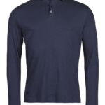 Pima Cotton Pitkähihainen Pikee (T1442)