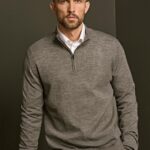 Half Zip Neule T6010