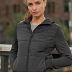 Naisten Hupullinen Hybrid-Stretch Takki T9113