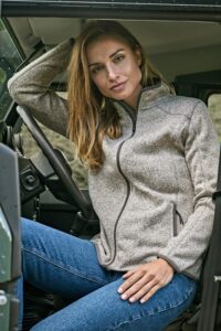 Naisten Outdoor Neulosfleece T9616
