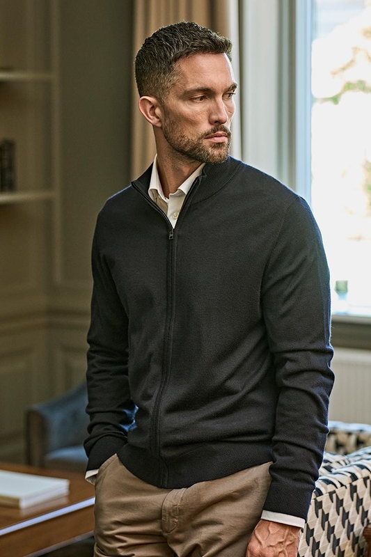 Full Zip Neule T6012
