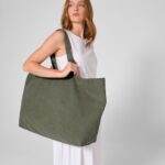 Garment Dyed Oversized Tote 36 L W348