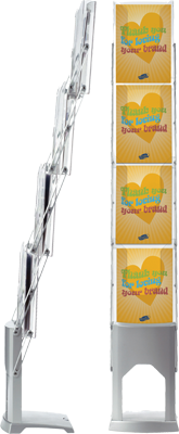 Brochure Stand 4 × A4