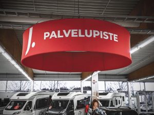 Ripustettavat mainokset